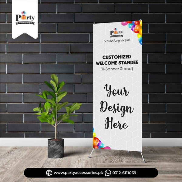 Customized Welcome Standee perfect for your thematic decor
