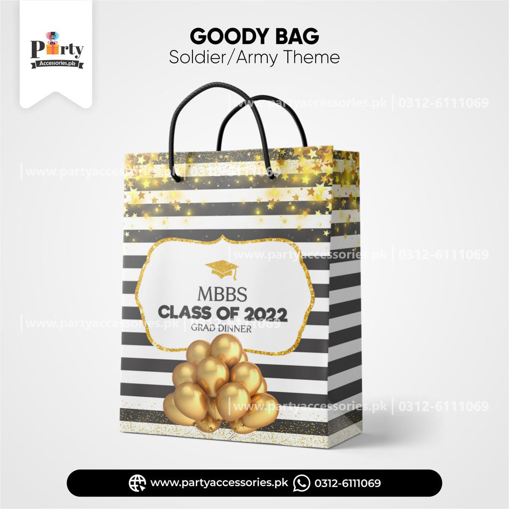 Graduation party Customized goody bags | Pack of 6