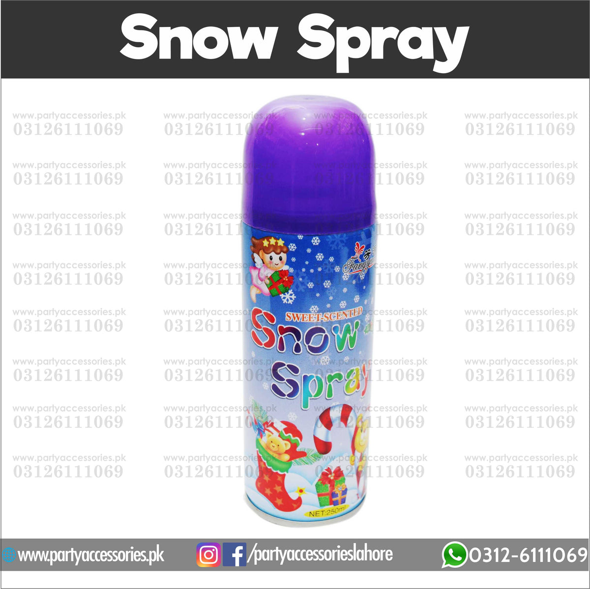 Snow Spray for party celebration –