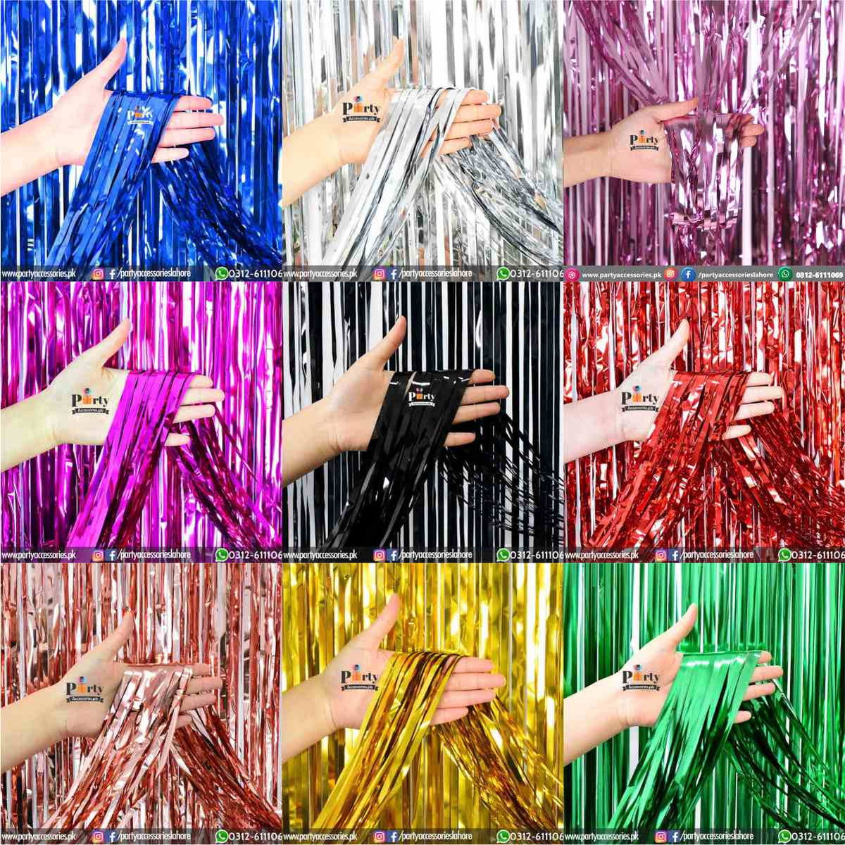 Foil curtains