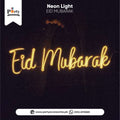 Eid Mubarak Neon Letter Light – Warm Festive Glow Decor