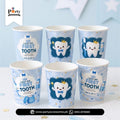 First tooth theme Paper cups