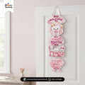 First Tooth Girl Door & Wall Hanging Decoration – Baby Milestone Party Decor