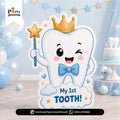 My 1st Tooth standing cutout for first tooth party