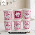 First Tooth Girl Party Decoration Cups