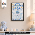 First Tooth Party Decoration Wall Hanging Frame