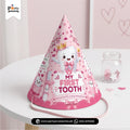 First tooth party girl party celebration cone cap