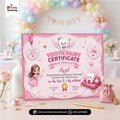 first tooth fairy certificate 