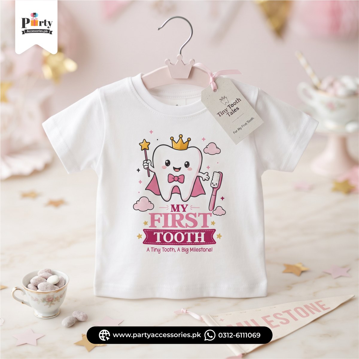 first tooth t shirt