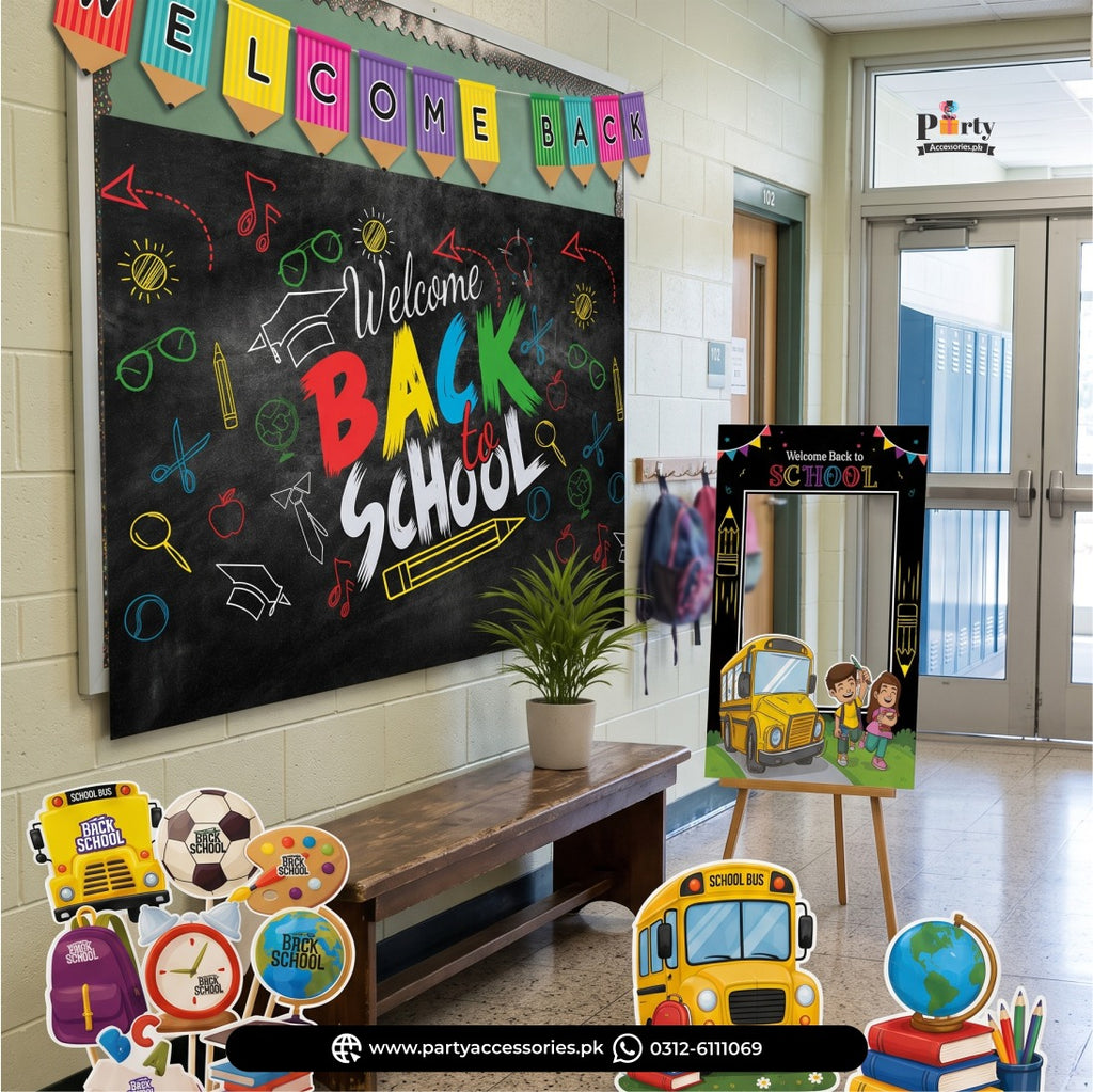 Back to School Decoration Setup