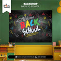 Back to school Theme Customized Backdrop