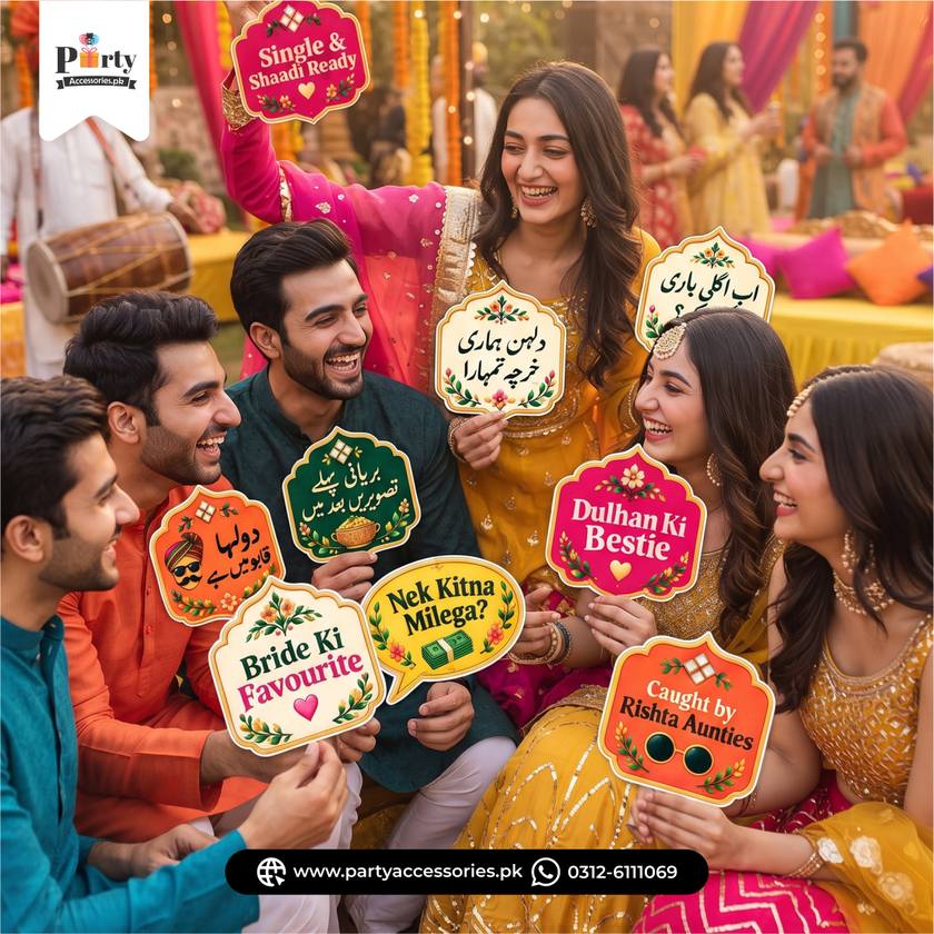 Mehndi Celebration Props