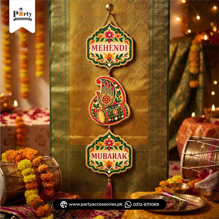 Mehendi Party Door & Wall Hanging Decoration