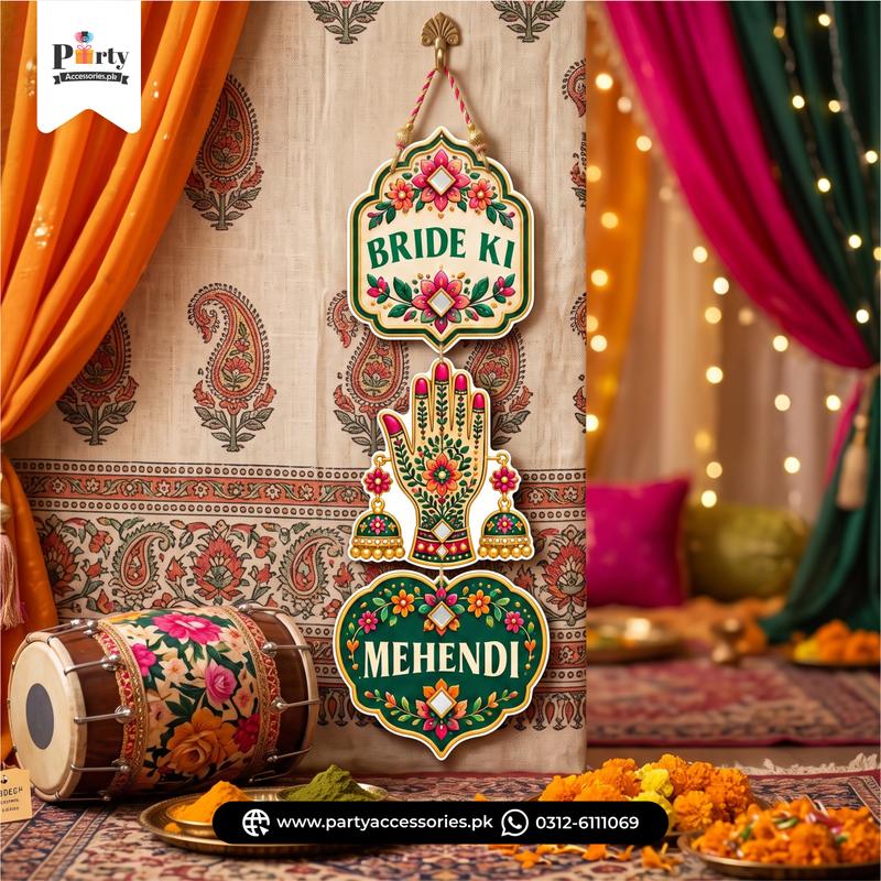 Mehendi Party Door & Wall Hanging Decoration