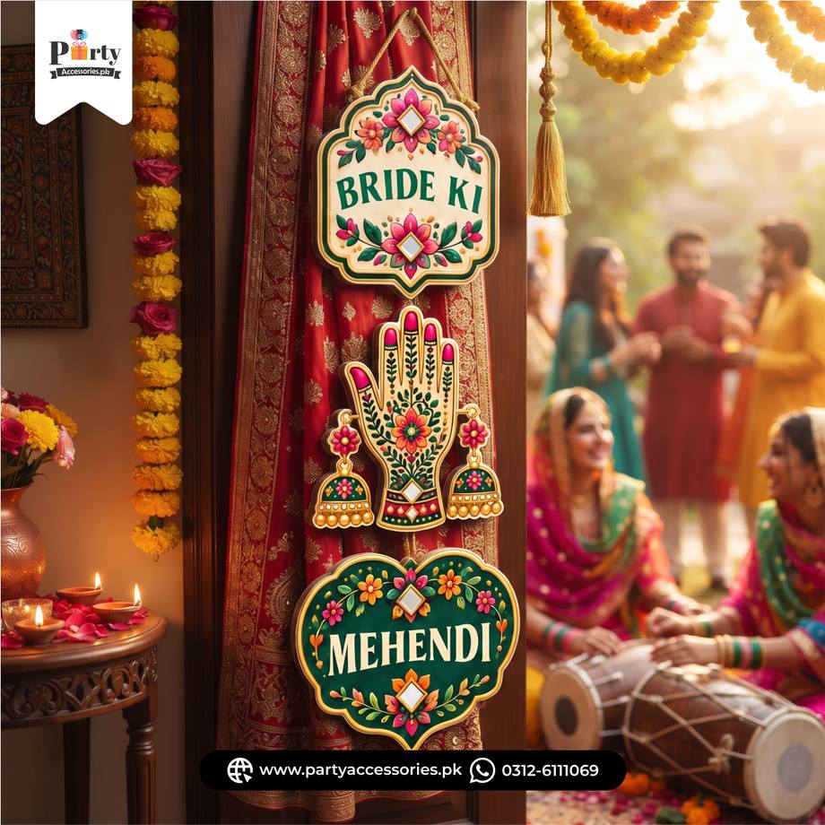 Mehendi Party Door & Wall Hanging Decoration