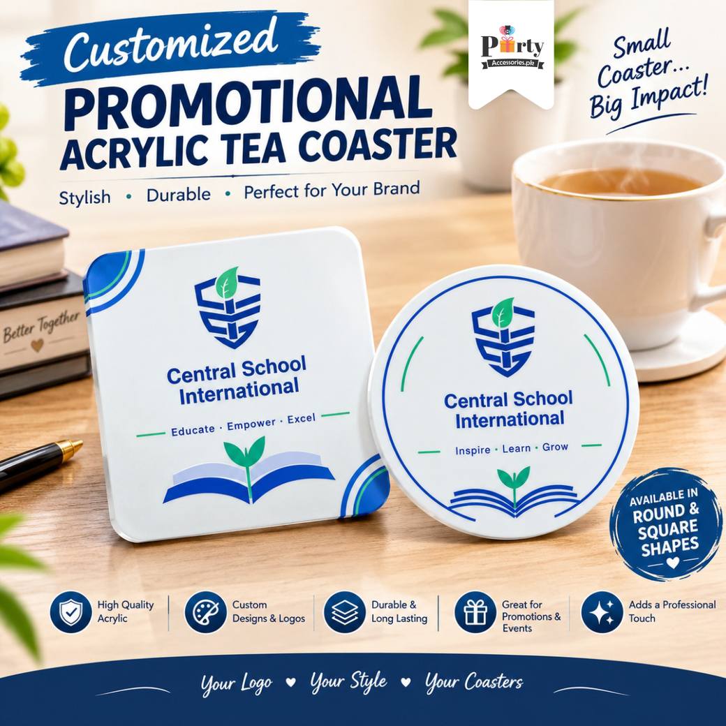 Custom Tea Coaster – Decorative Heat Resistant Cup Coasters 
