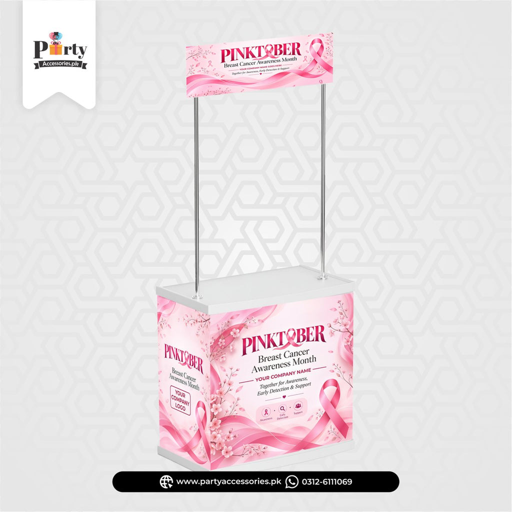 Pinktober Theme Kiosk | Promotional Table