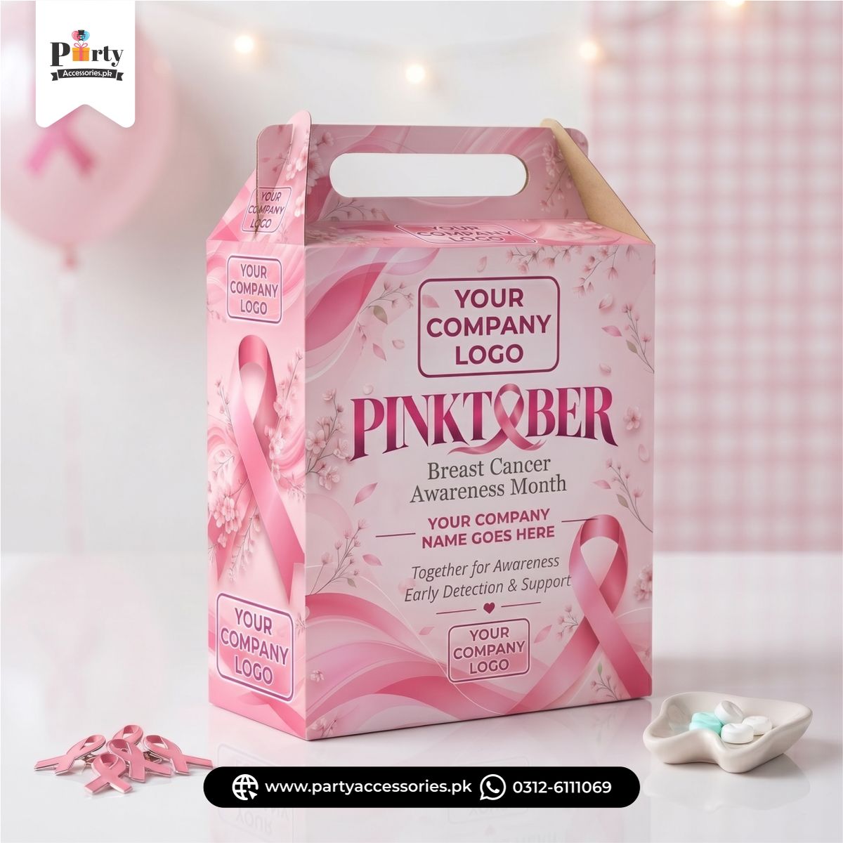 Pinktober Theme Goody Boxes