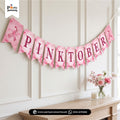 Pinktober Printed Bunting Banner