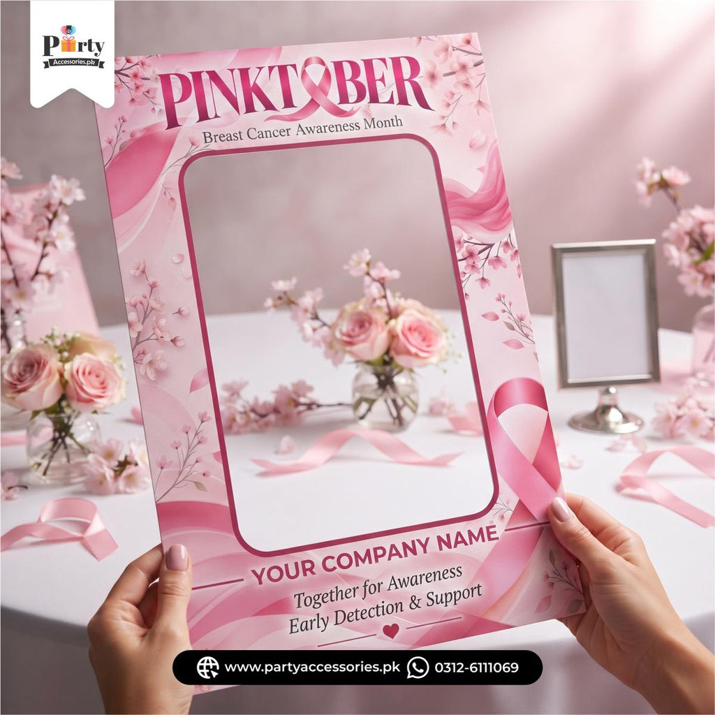 Pinktober Theme Photo Booth