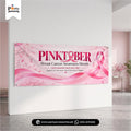 Pinktober Theme Back Wall Poster
