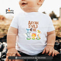 Wild One Theme Customized Kids T-Shirts For Birthday Parties