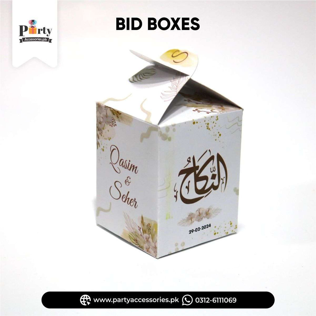 bid boxes in lahore