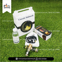 6 box - 6 bottles - 6 date box - 6 tasbeeh - 6 caps - 6 ittar