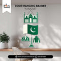 14 August Theme Wall & Door Hanging Decoration – Pakistan Independence Day Decor