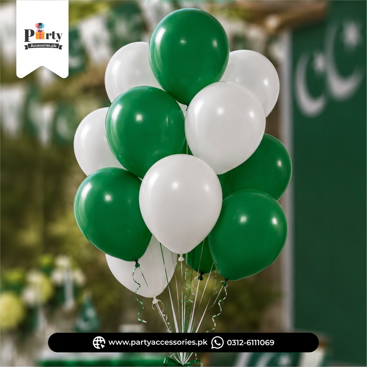 14th august independence day decorations balloons 