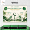 14 august Theme Backdrop for wall decoration