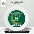 14 August Disposable Paper Plates  | Party Accessories