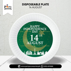With plates