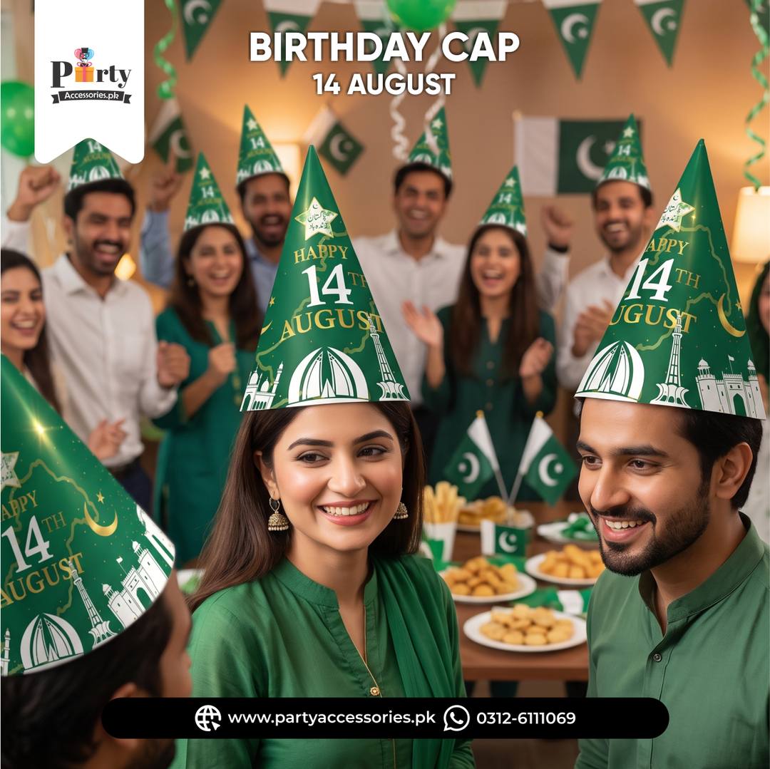 Independence Day Celebration Cone Caps