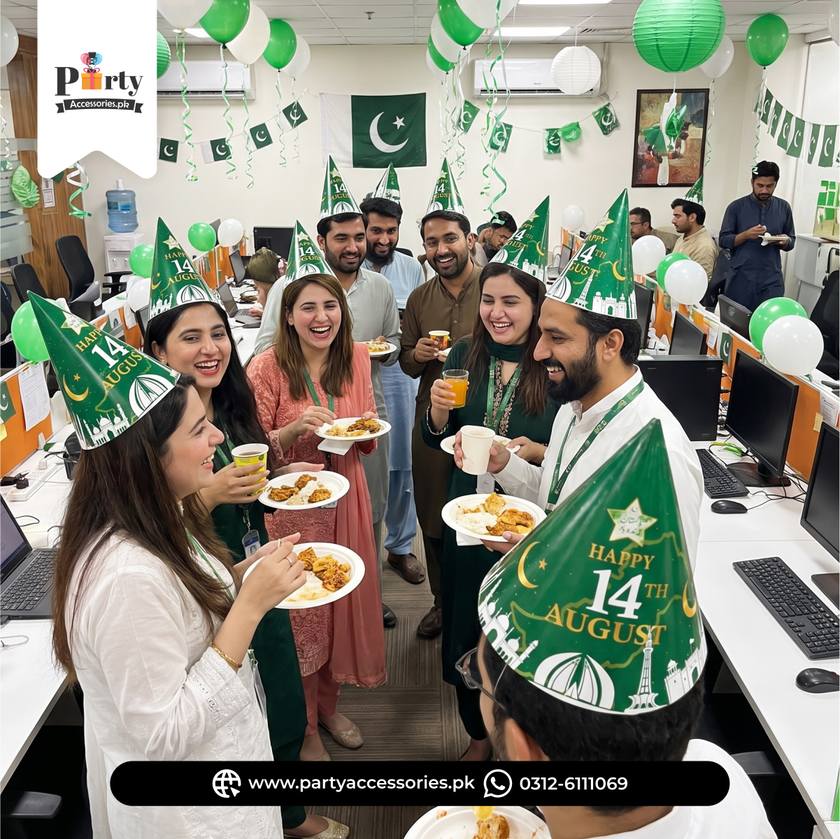 14 August Party Celebration Shape 