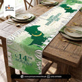 14 August Theme Table Runner for Pakistan Independence Day Table Decoration