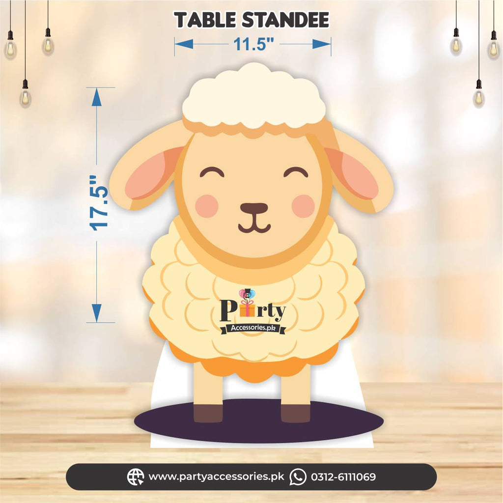 Eid Al Adha table decorations standing cutouts
