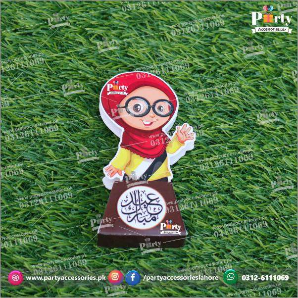 Eidi Envelops in exclusive boy and girl shape cutouts COLORFUL