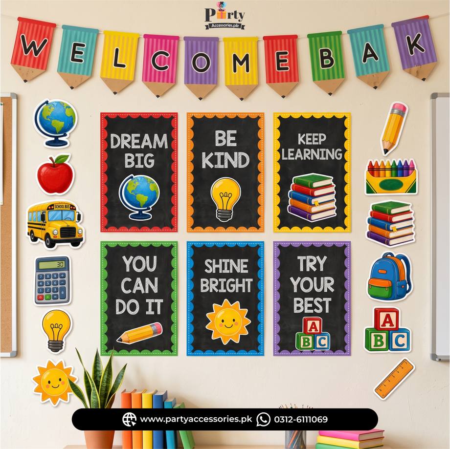 Back to school celebration complete set