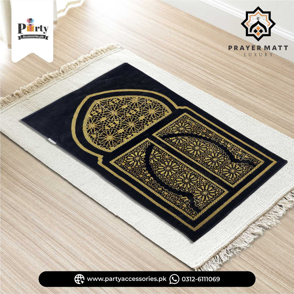 Jai nimaz in black | Prayer mat jaenimaz in Good Quality Black