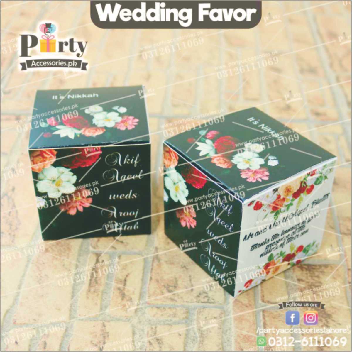 wedding favor ideas