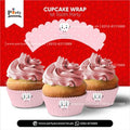 first tooth party cupcake wraps