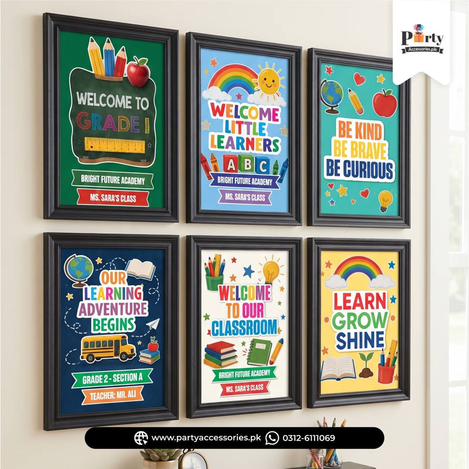 Back to School Wall Frames