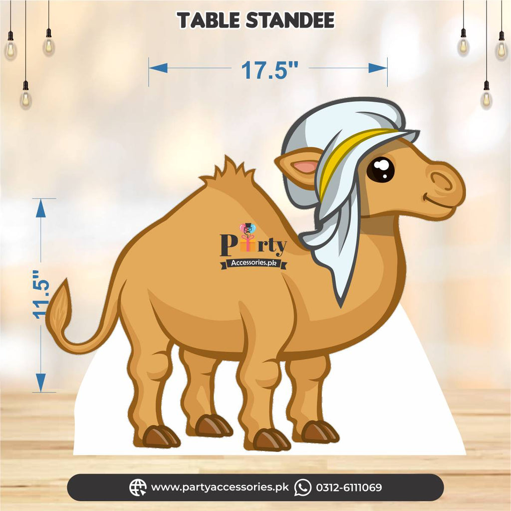 Eid Al Adha table decorations standing cutouts
