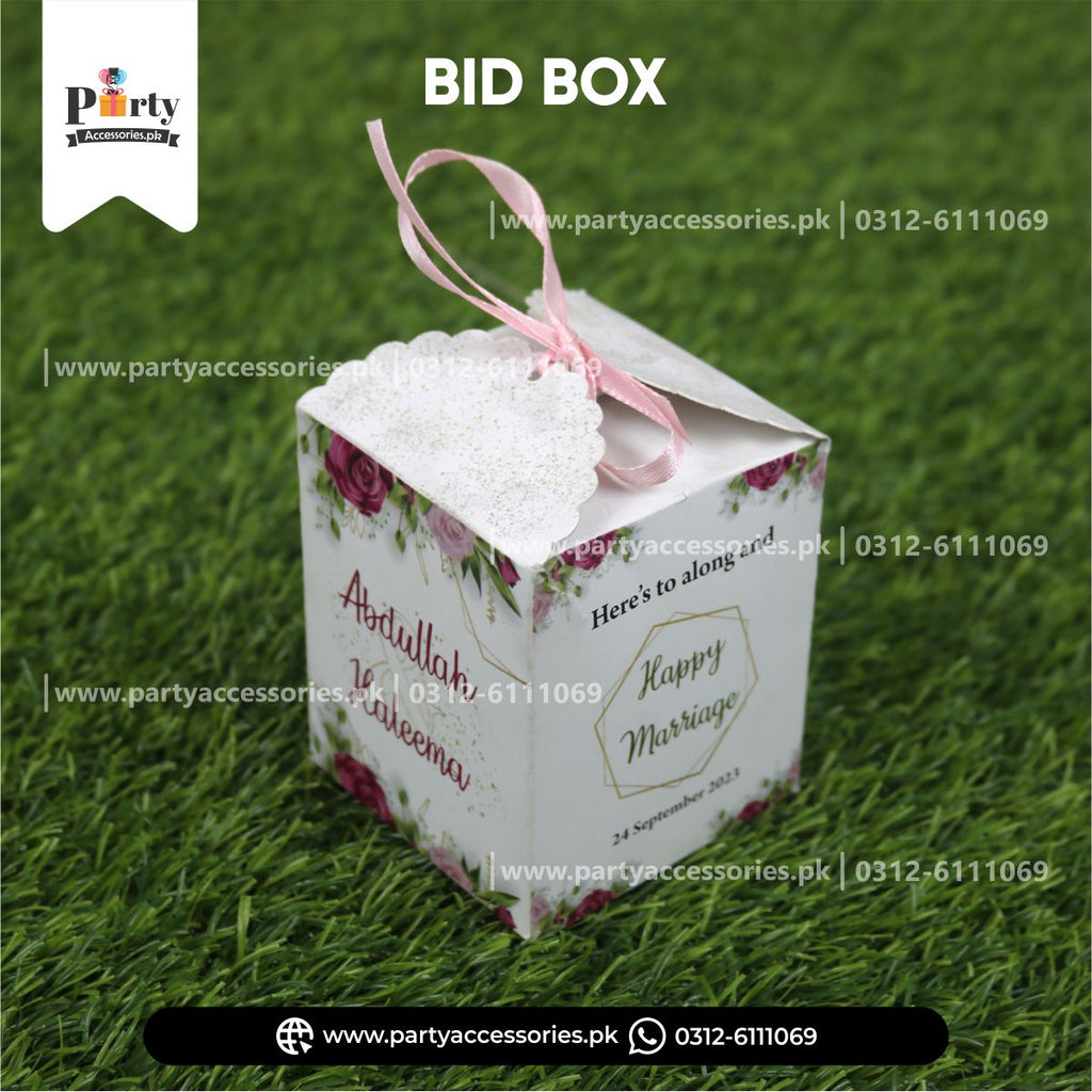 bid boxes lahore