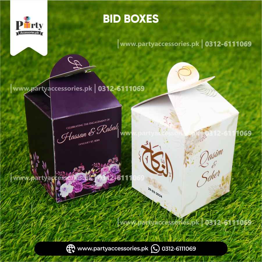 bidh box distribution ideas