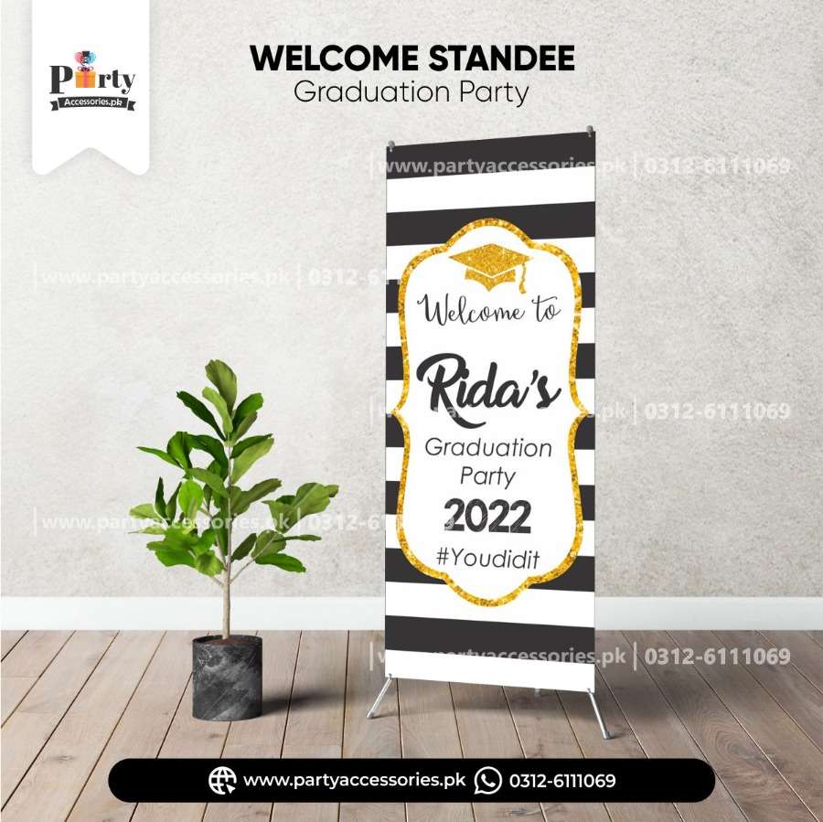 graduation party welcome sign