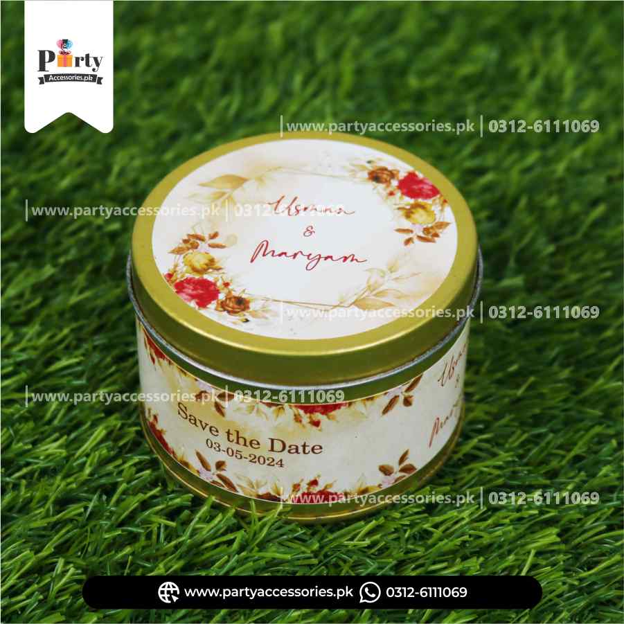 Tin box weddings discount
