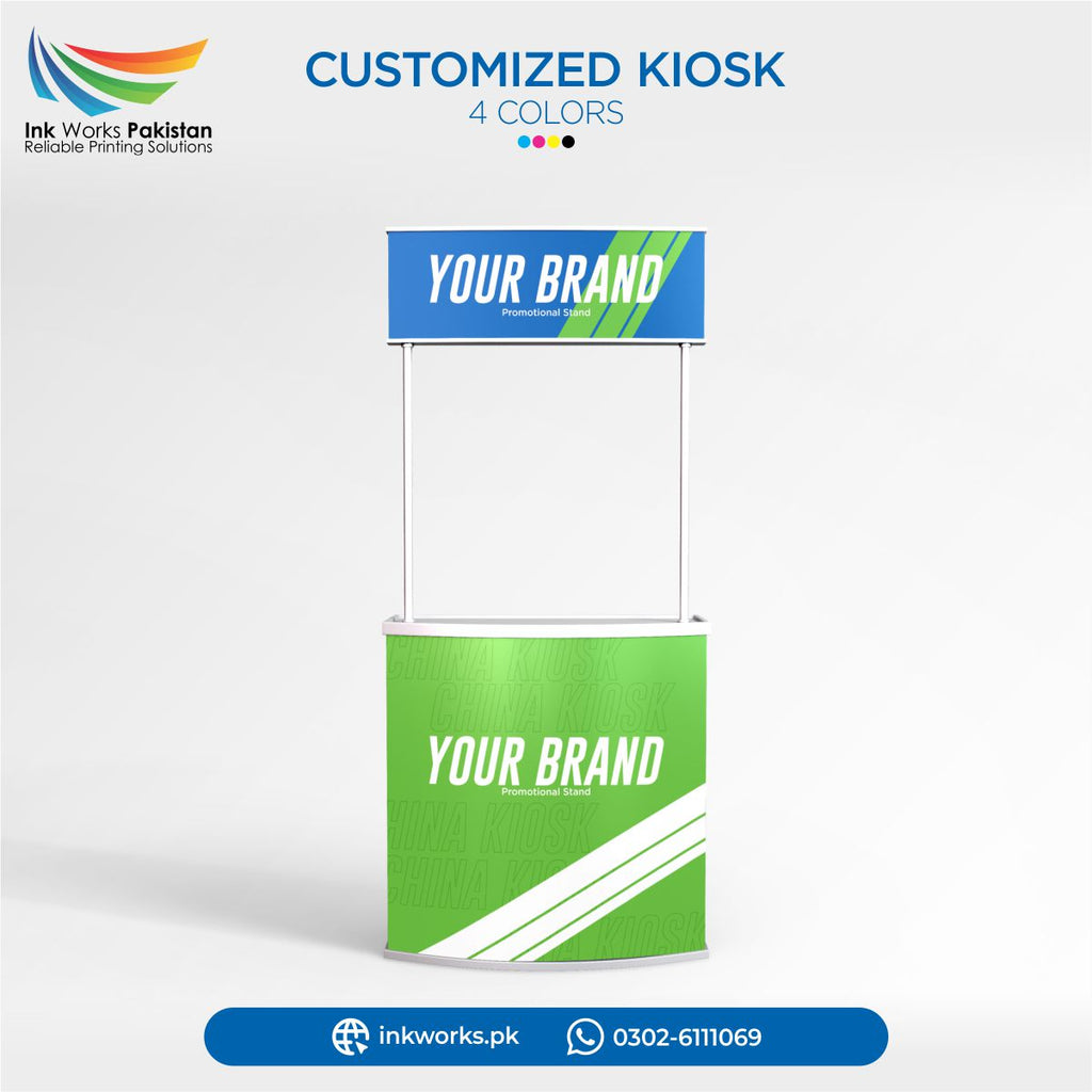 china kiosk display stand for brand promotion