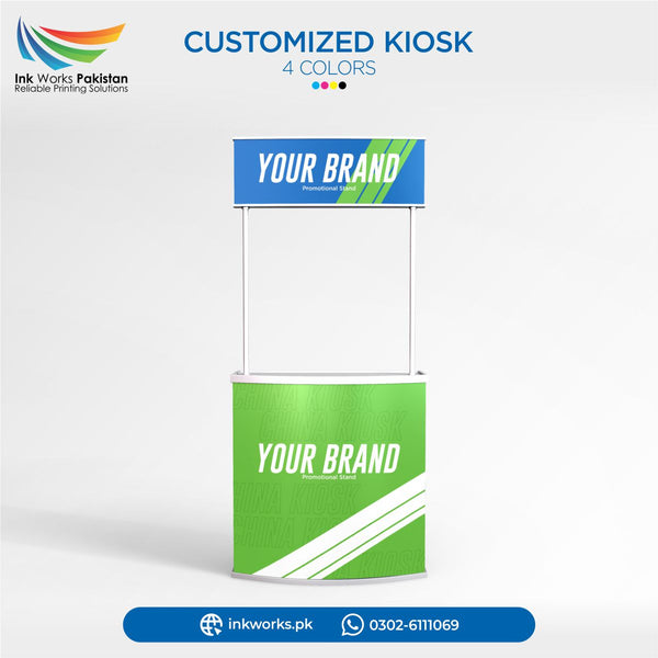 china kiosk display stand for brand promotion
